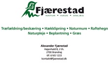 Fjærestad Natur-Have-Anlæg